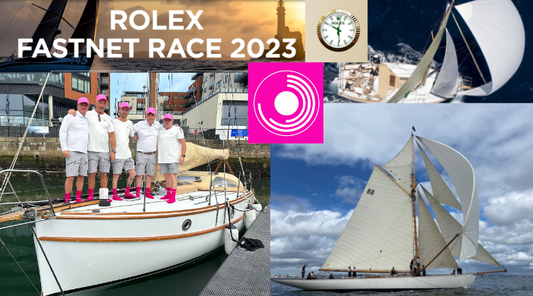 TODAY Maluka and her Sailing Legends Take on the Rolex Fastnet Race wearing Femme Soleil by Rachel!