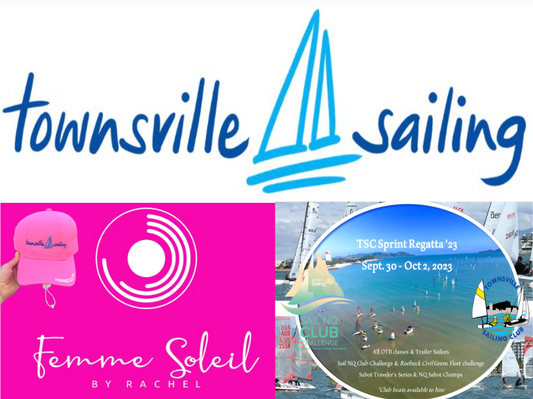 Townsville Sailing Club Partners with Femme Soleil By Rachel for 2023 Sprints Regatta